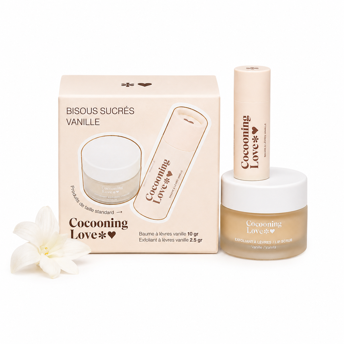 Coffret lèvres Vanille x 3 (40%)