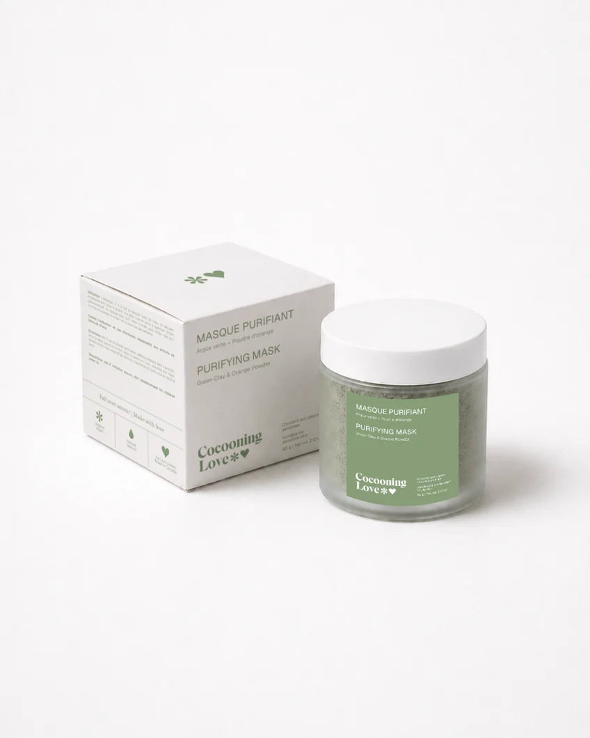 Masque visage à l’Argile Verte – Purifiant & éclat x 3 (50%)